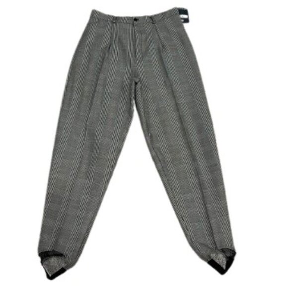 NWT VINTAGE 907 Company Plaid Stir-up Pants Leggings - Picture 1 of 4
